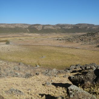 Promising coring site, Wergoba valley (3800m asl)